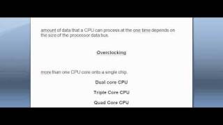Computer Systems Tutorial 2 - CPU