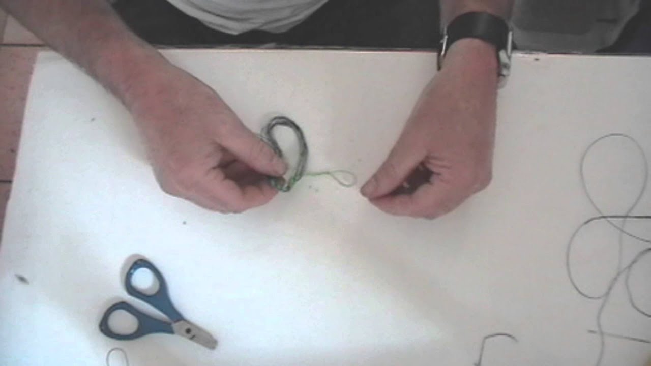 Cast Braid Make a Casting Braid leader - YouTube