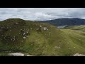 Drone on the B869 road to Drumbeg