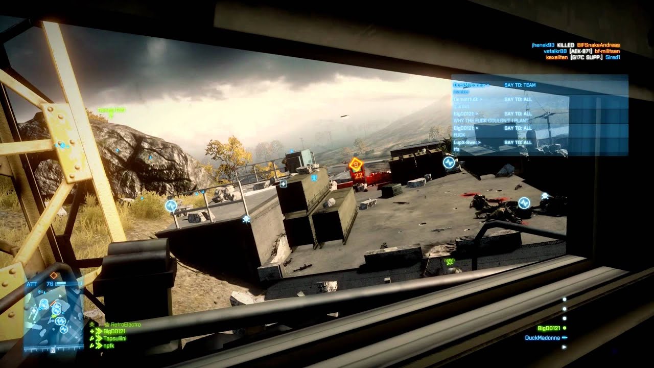 Battlefield 3 Multiplayer: Rush Attacker on Noshahr Canals (30-26) (PC, Ultra, 1080p) awesome oscillator