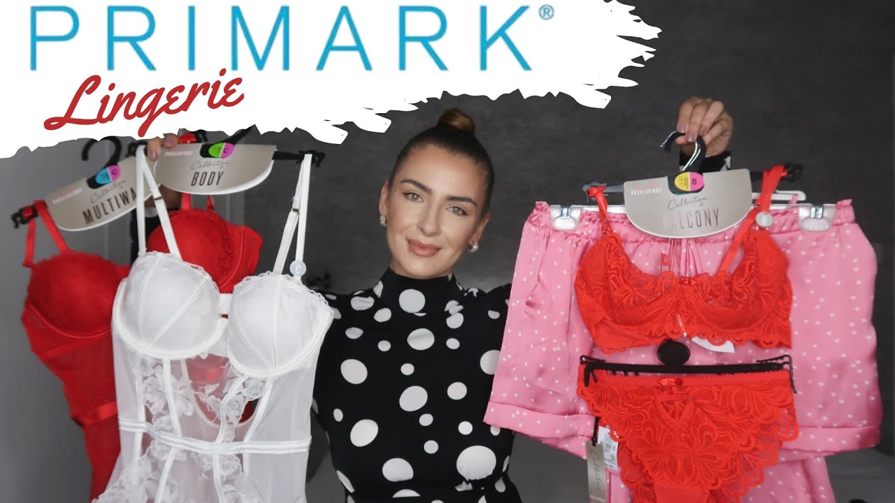 PRIMARK LINGERIE HAUL