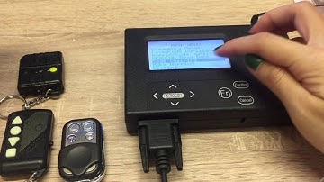 Identifying & copying a C type fixed code remote