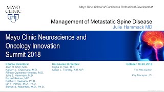 Management Of Metastatic Spine Disease By Julie E. Hammack, Md Preview