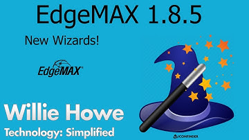 Ubiquiti Networks - EdgeMAX OS 1.8.5 - New Wizards