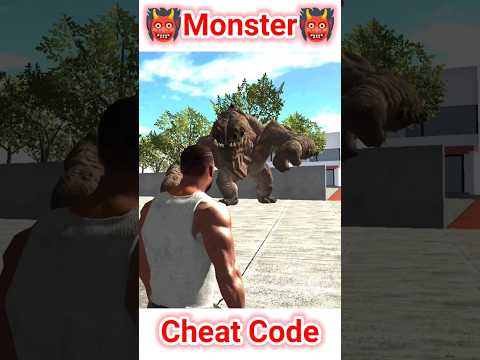 Monster cheat code in indian bike driving 3d #gta5 #gaming