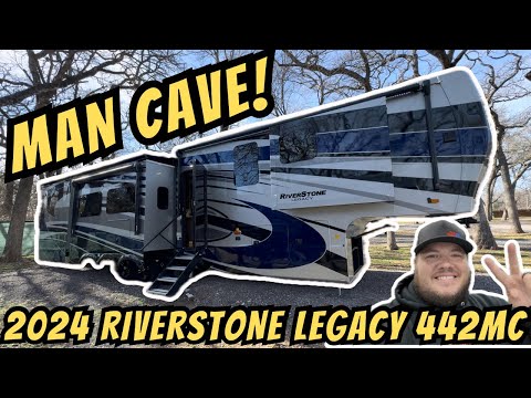 2024 Riverstone Legacy 442MC | Luxury 5th Wheel with a MAN CAVE!!