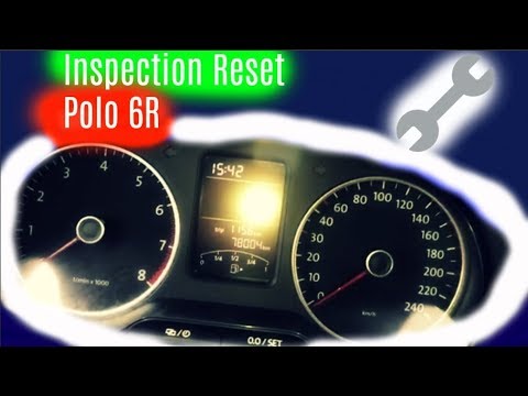 POLO 6R INSPEKTIONSANZEIGE RESET