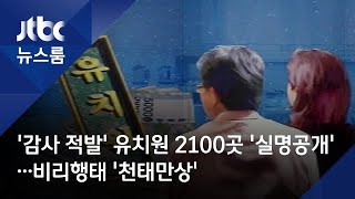 '감사 적발' 유치원 2100곳 '실명공개'…비리행태 '천태만상'