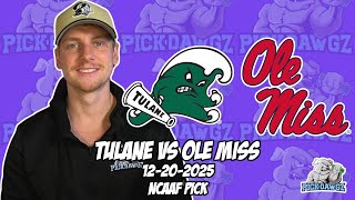 Tulane vs Ole Miss 12/20/25 College Football Picks & Predictions | CFB Playoffs