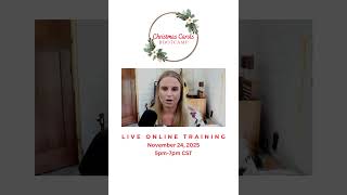 LIVE Online Christmas Carols Bootcamp training