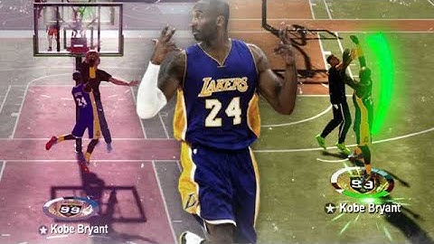 99 OVR KOBE BRYANT is a TWO WAY SUPERSTAR in NBA2K19 - 99 OVR TWO WAY SHOT CREATOR