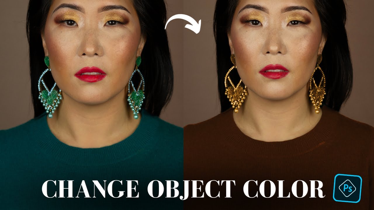 how-to-change-the-color-of-an-object-in-photoshop-2024-youtube