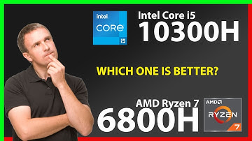 INTEL Core i5 10300H vs AMD Ryzen 7 6800H Technical Comparison