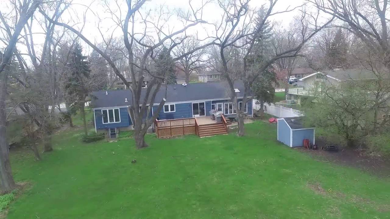 8302 Highland Ave, Downers Grove, IL rear view BRUCE LAKE ESTATES