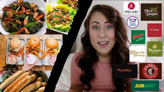40 CHAIN RESTAURANTS with VEGAN options! (on the menu!)
