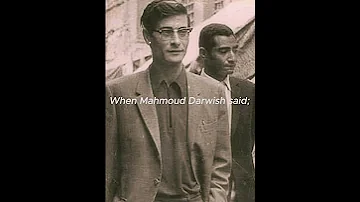Mahmoud Darwish Broken Heart The Poet Of Palestine 