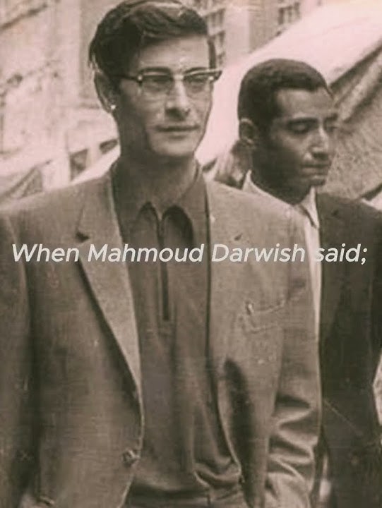 Mahmoud Darwish | Patah Hati | Penyair Palestina