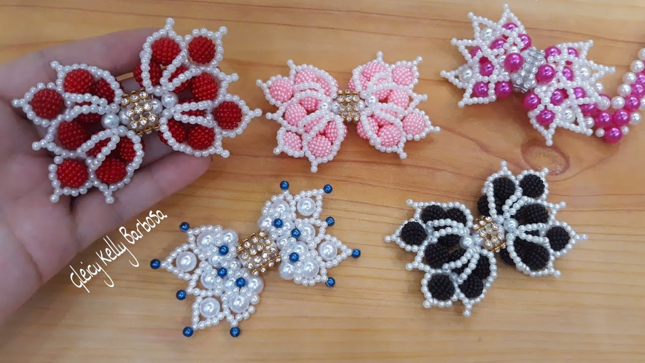 Laço de pérola craquelada Outlet