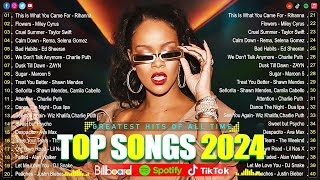 Rihanna, Taylor Swift, Selena Gomez, Ed Sheeran, The Weeknd, Bruno Mars, Adele🍒🍒Top Hits 2024 #10