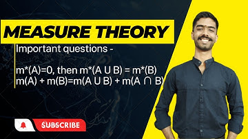 Important Questions on Measurable Sets and Outer Measure