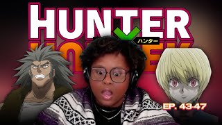 UVOGIN VS KURAPIKA my god...| I Binged Hunter x Hunter (Ep. 43-47) | KW