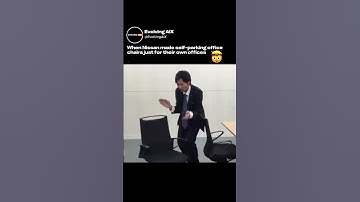 Nissan’s Self Parking Office Chairs – The Future of Smart Workspaces