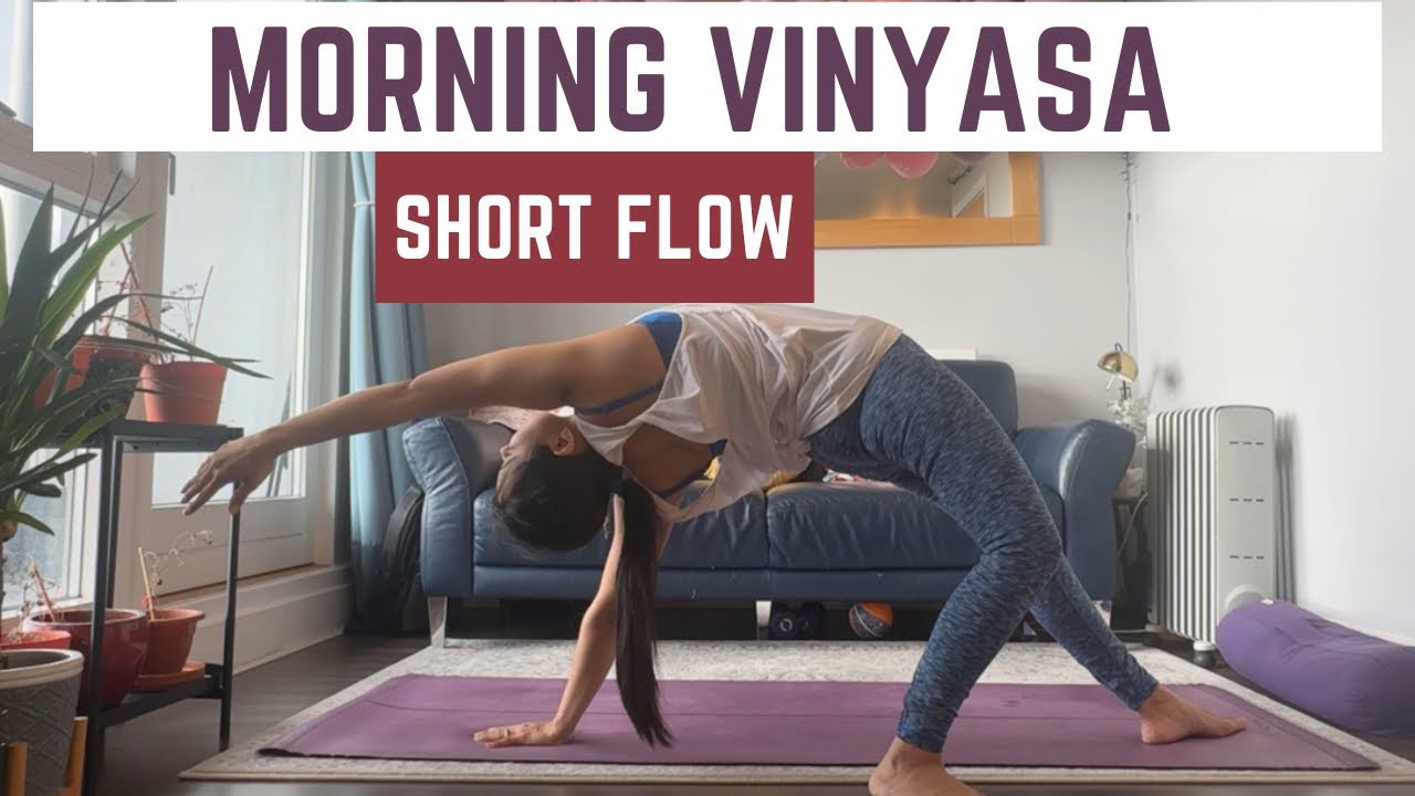 20 min Morning Vinyasa Yoga Flow || Yoga for strength & flexibility ...