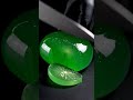 Green Squishy Jelly Fruit Cutting ASMR #asmr #jellycutting #jellyfruits