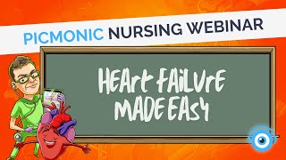 Heart Failure Made Easy | Picmonic Nursing Webinar