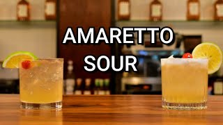 How To Make An Amaretto Sour  Two Versions