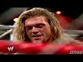 Edge vs chris benoit steel cage raw 11222004 highlights