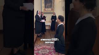 Przyjęcie Siostry Montserrat do nowicjatu. Ceremonia. #wiara #dlaciebie #jezus