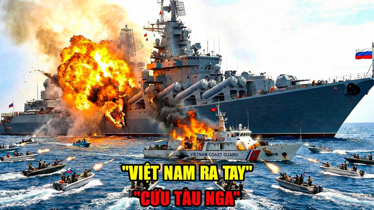 CHẤN ĐỘNG BIỂN ĐÔNG: HẢI QUÂN VIỆT NAM VÀ "CÚ TÁT" LỊCH SỬ GIẢI CỨU TÀU NGA