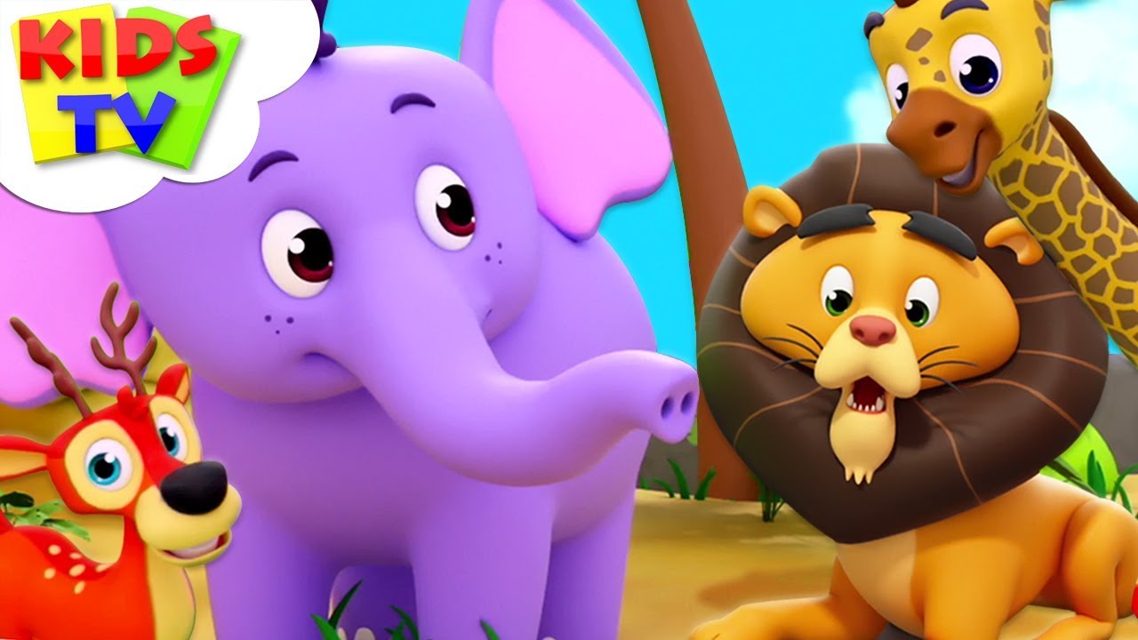 Zoo Song  Super Supremes Cartoons  Kindergarten Nursery Rhymes For Toddlers  Kids Videos
