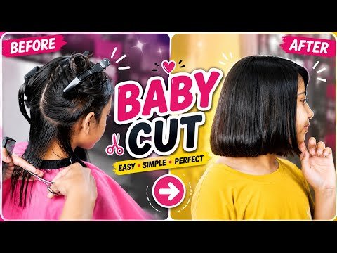 Baby Hair Cutting | Baby Girl Hair Cutting | Haircut Girls | Baby Haircut Tutorial for beginners.