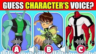 👽Guess The Ben 10 Alien Force Voice Quiz! | Ben Tenyson, Four Arms, Heat Blast, Diamond Head, XLR8 screenshot 5