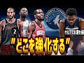 【NBA】ウルブズお疲れ様でした…来季の補強ポイントは?