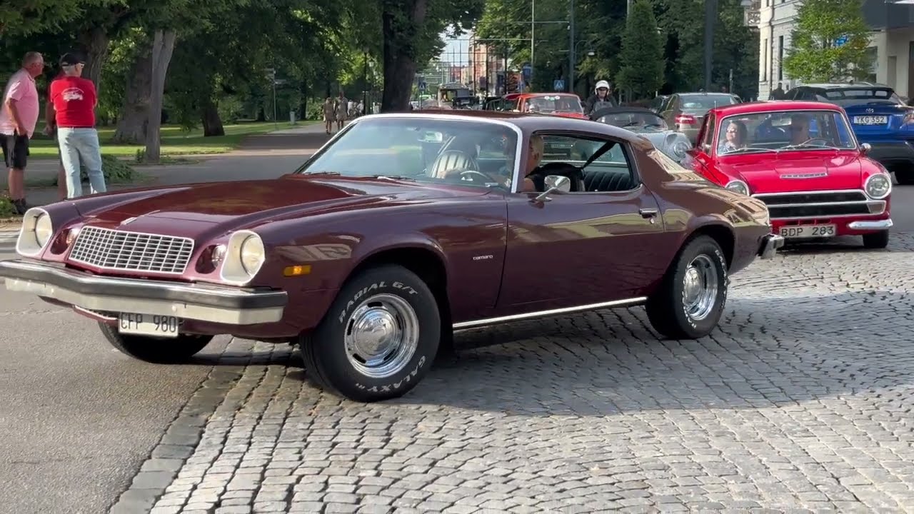 Cruising i Landskrona 18 juli 2025