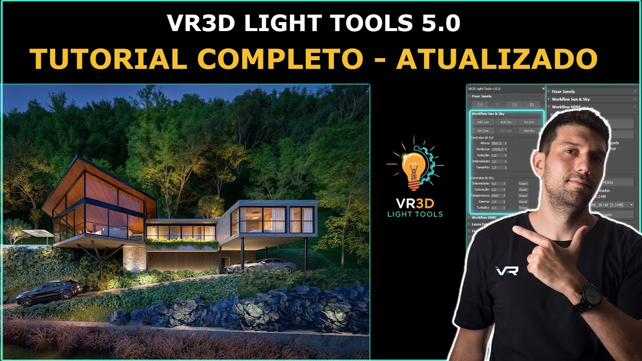 VR3D Light Tools 5.0 - Tutorial completo - YouTube