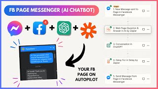 Train Facebook Page Messenger on your website's data with Zapier & ChatGPT screenshot 4