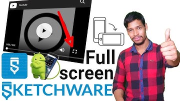 Full screen mode screen rotate sketchware Hindi tutorial/Aaura Technical