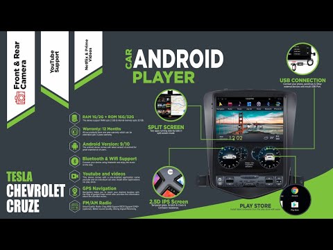 Chevrolet Cruze Tesla Android Player