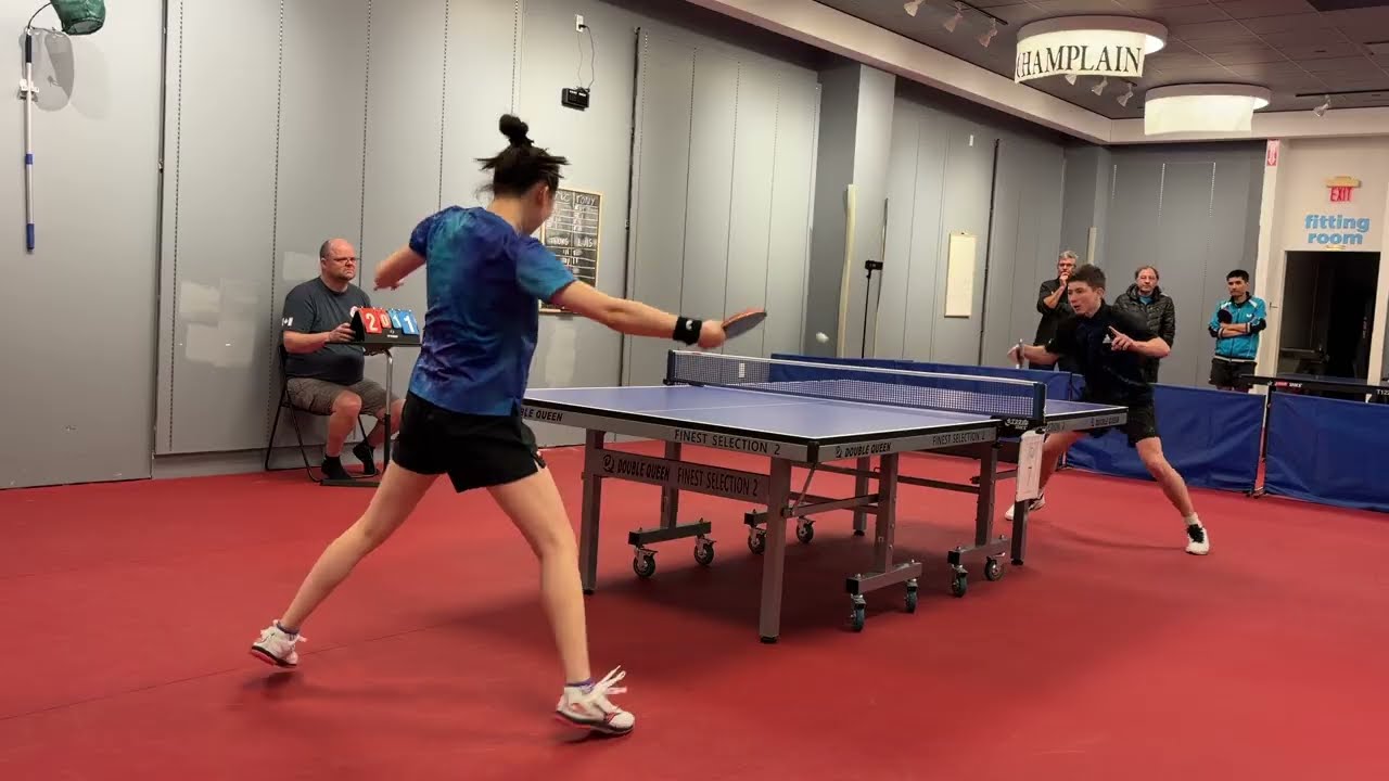Leon 2916 vs Sabrina 2018 (Yu-Hsan) - Semifinal - Champlain TTC Ontario Challenge February 2026
