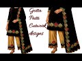 Gotta Patti Embroidery Trouser Kurta design🔥Stylish Hand Embroidery Dress🔥Latest Fashion Design 2025
