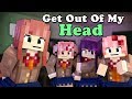 "GET OUT OF MY HEAD" song by TryHardNinja | DDLC Minecraft Music Video | 3A Display