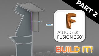 Mastering Autodesk #fusion360 - Retro Arcade Cabinet tutorial  [part 2 of 5]  📐📏🛠 by TheDanielSpies_Arcades 1,620 views 9 months ago 20 minutes