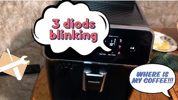 Repairing Philips LatteGo: Fixing 3 Blinking Red LEDs & No Hot Water | 3 migających czerwonych diody