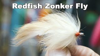 Redfish Zonker Fly Tying Tutorial (Learn How To Tie This 1-Piece Fly Fast)