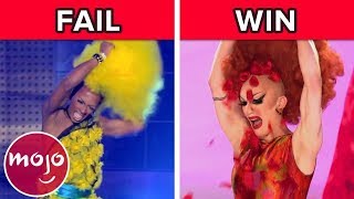 ¡Top 10 Triunfos y Fracasos con PELUCAS en RuPaul's Drag Race!