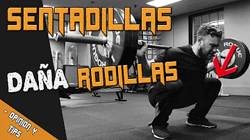 ¿Las sentadillas completas dañan las rodillas?